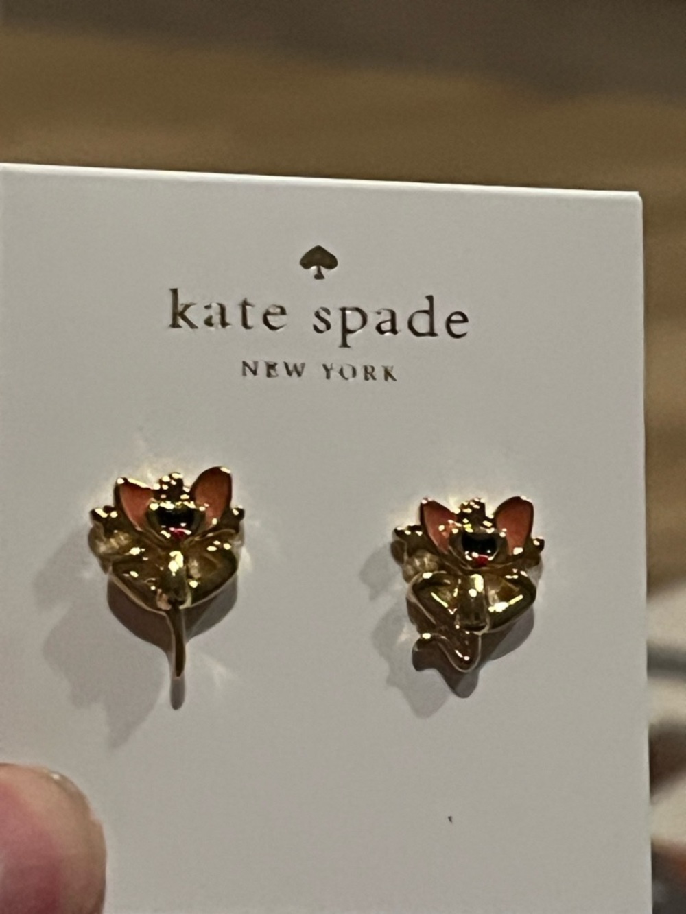 New Kate Spade Tom & Jerry Studs